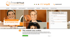 Desktop Screenshot of freesmile.com
